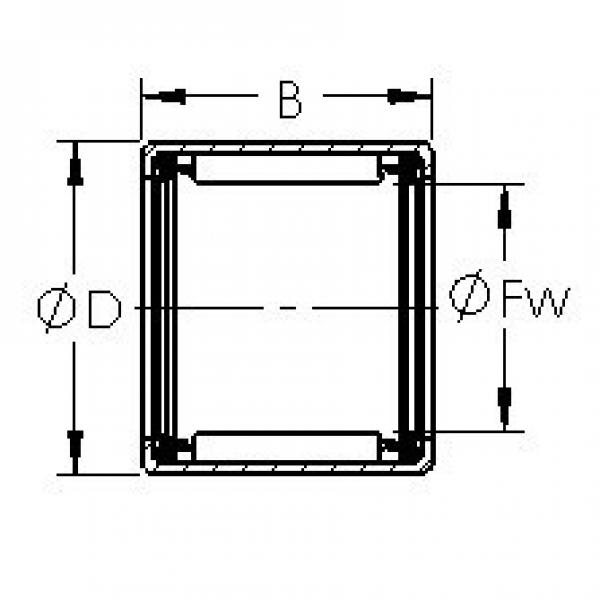 підшипник HK3024-2RS AST #1 image