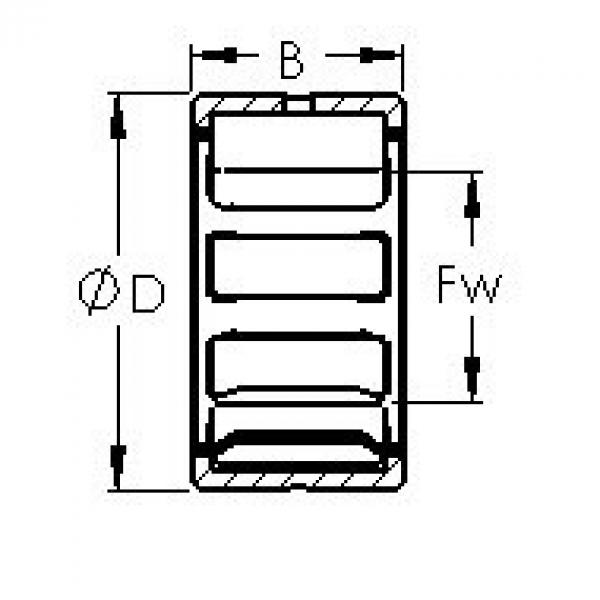 підшипник RNA4838 AST #1 image