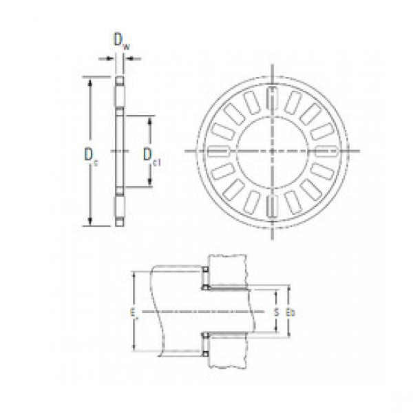 підшипник NTA-1828 KOYO #1 image