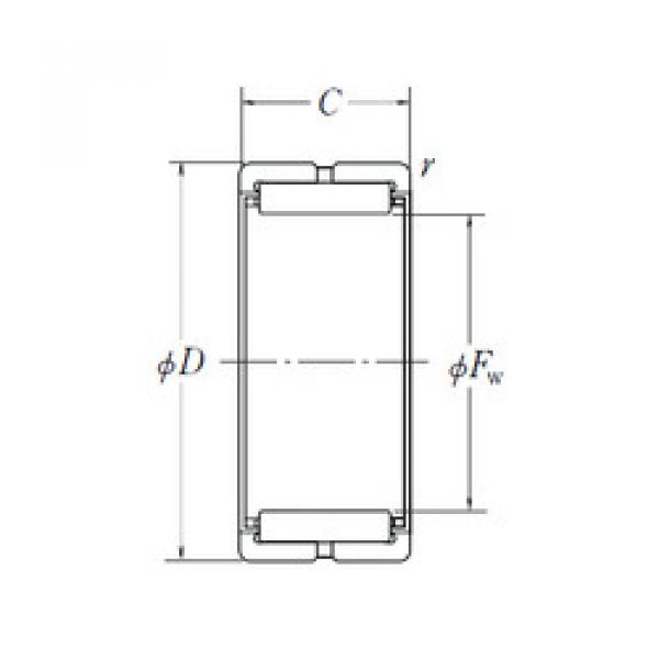 підшипник RNA5926 NSK #1 image