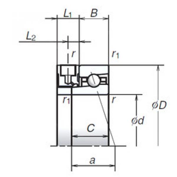 підшипник 40BNR19XE NSK #1 image