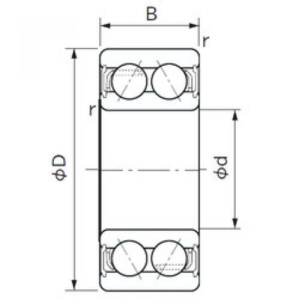 підшипник 5205-2NS NACHI #1 image