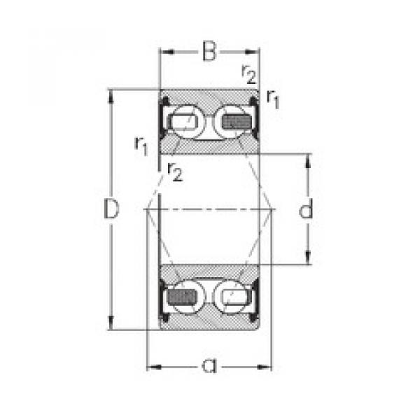 підшипник 3214-B-2RSR-TV NKE #1 image