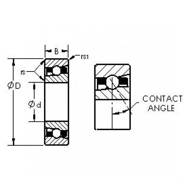 підшипник H7016AC AST #1 image