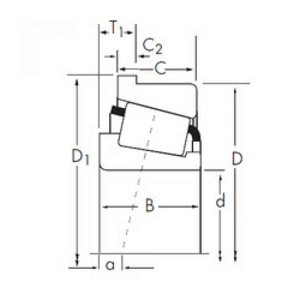 підшипник 19143/19268-B Timken #1 image