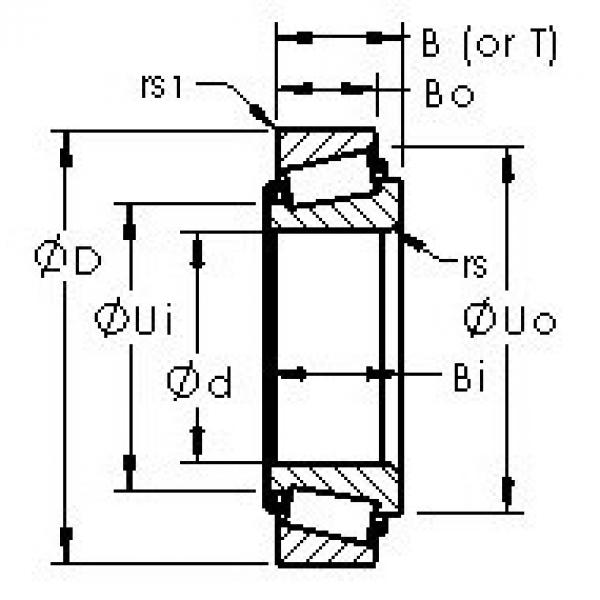 підшипник 11162/11300 AST #1 image