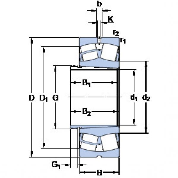 підшипник 23126 CCK/W33 + AHX 3126 SKF #1 image