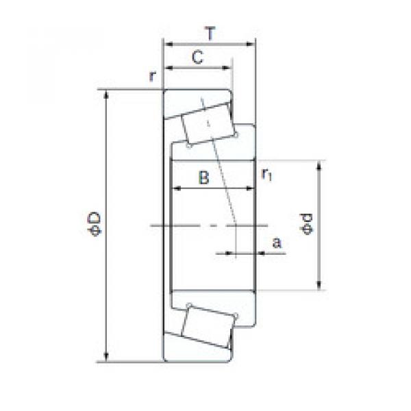 підшипник 30315ED NACHI #1 image