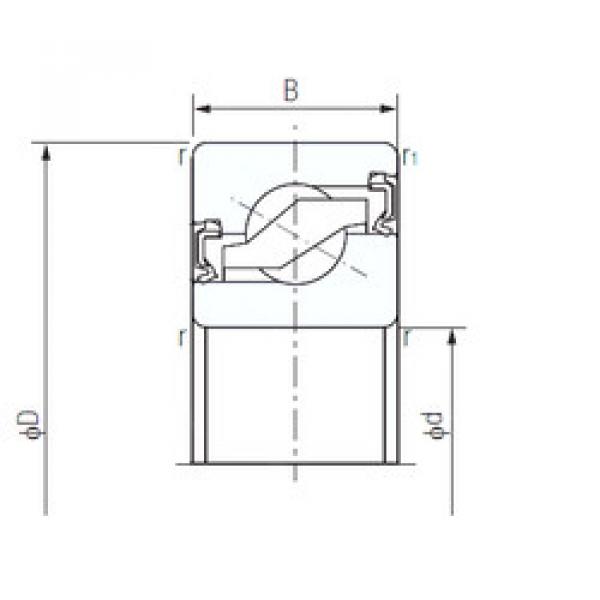 підшипник 30TAB06-2LR NACHI #1 image