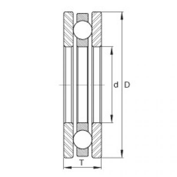 підшипник DL45 INA #1 image