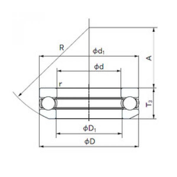 підшипник 53236 NACHI #1 image