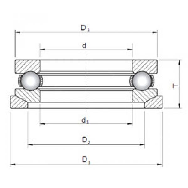 підшипник 53311U+U311 CX #1 image