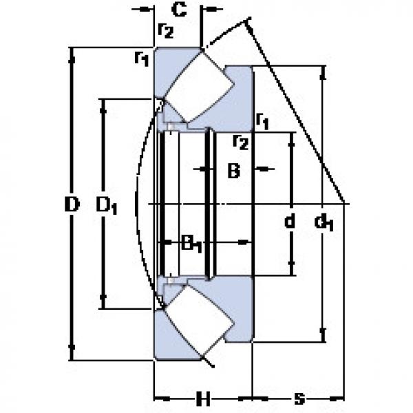 підшипник 29396 SKF #1 image