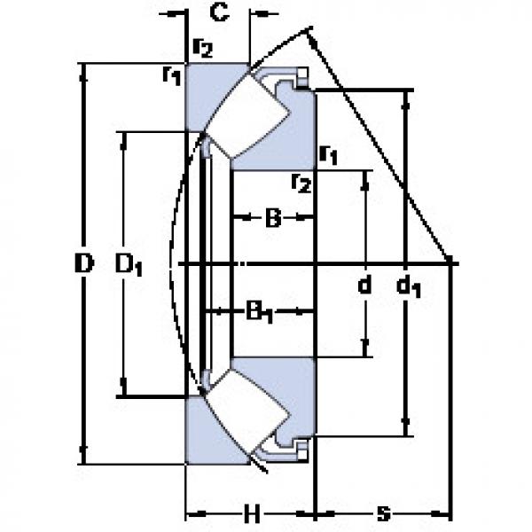 підшипник 29338 E SKF #1 image