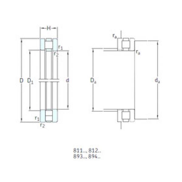 підшипник 81188M SKF #1 image