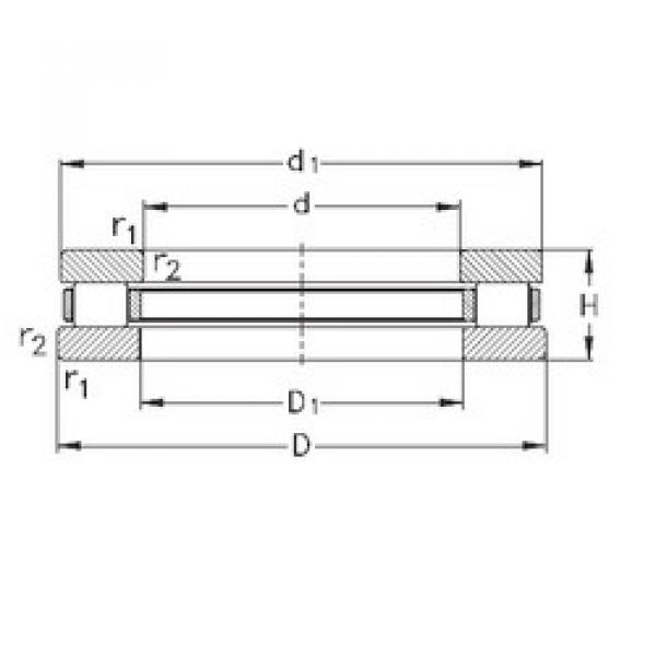 підшипник 81112-TVPB NKE #1 image