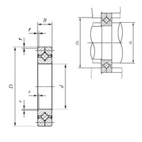 підшипник CRB 25025 UU IKO #1 image