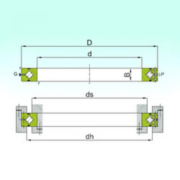 підшипник CRBH 7013 A ISB #1 image