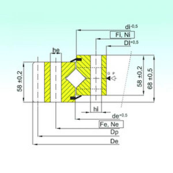 підшипник ER1.16.1314.400-1SPPN ISB #1 image