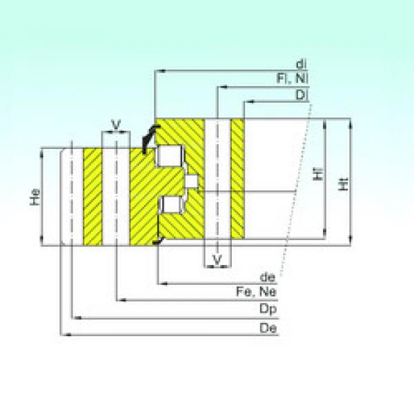 підшипник ER3.40.3150.400-1SPPN ISB #1 image