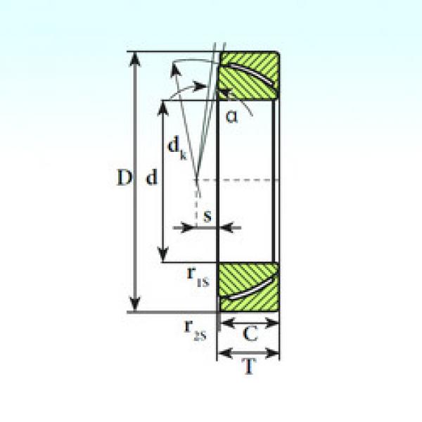 підшипник GAC 120 SP ISB #1 image