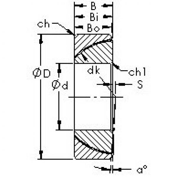 підшипник GAC150T AST #1 image