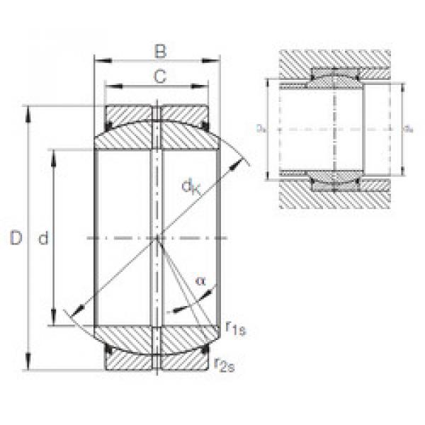 підшипник GE 300 DO-2RS INA #1 image