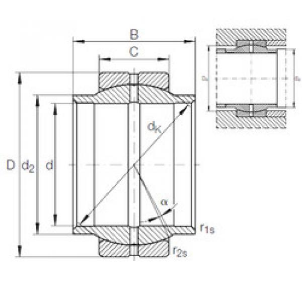 підшипник GE 50 LO INA #1 image