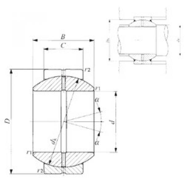 підшипник GE 110GS IKO #1 image