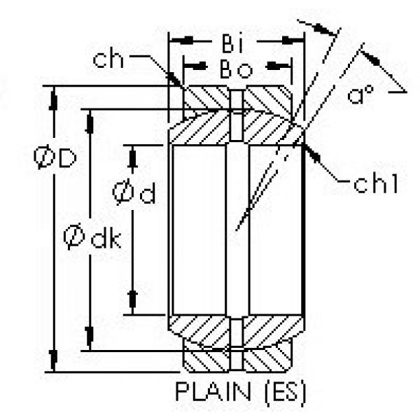 підшипник GE100ES AST #1 image