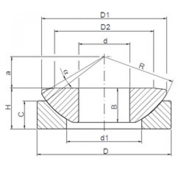 підшипник GE20AW ISO #1 image