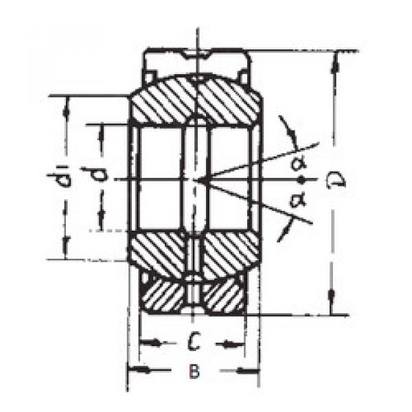 підшипник GE100ES-2RS FBJ #1 image