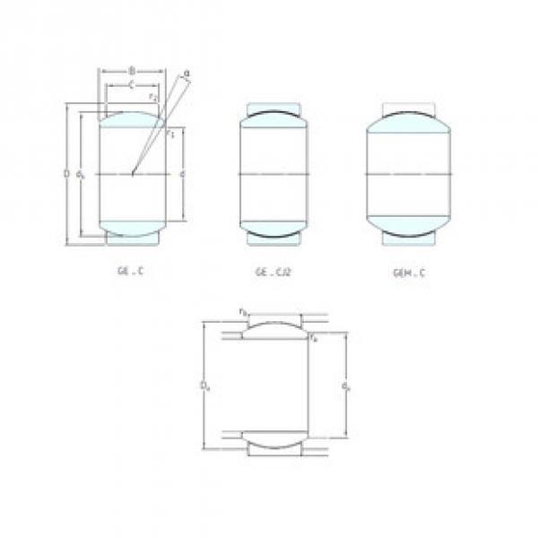 підшипник GEC670TXA-2RS SKF #1 image