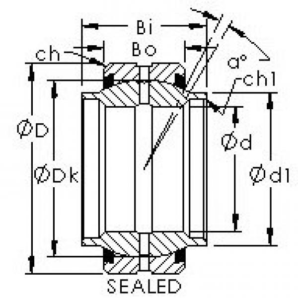 підшипник GEWZ82ES-2RS AST #1 image