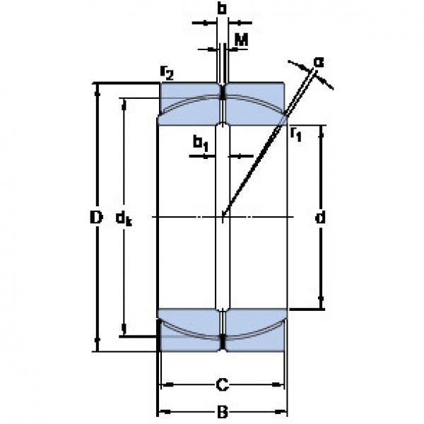 підшипник GEP 800 FS SKF #1 image