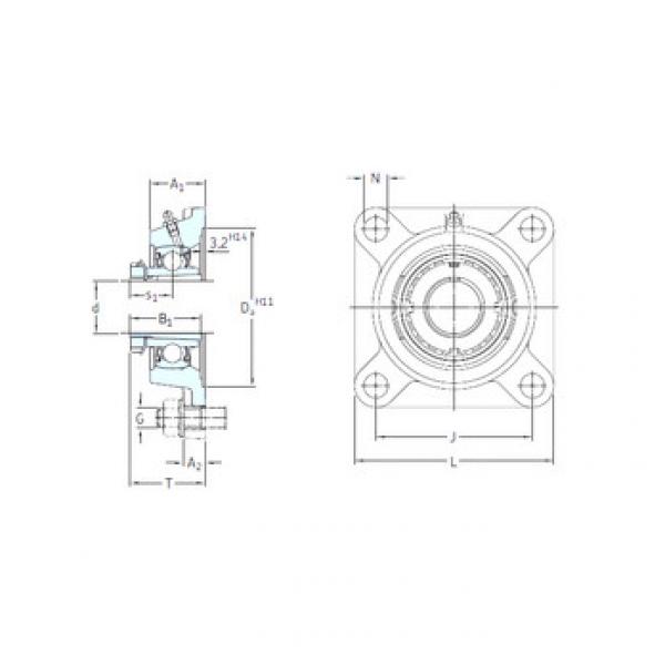 підшипник FYJ 25 KF+HE 2305 SKF #1 image