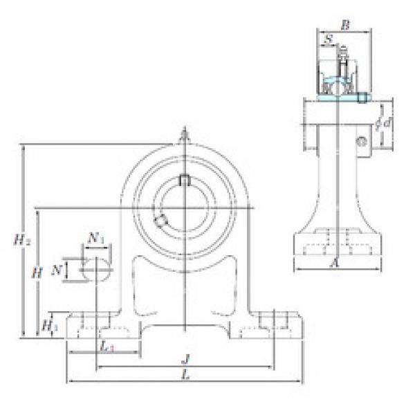 підшипник UCPH202-10 KOYO #1 image