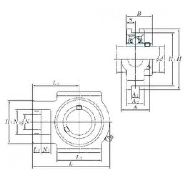 підшипник UCT207-23 KOYO #1 image