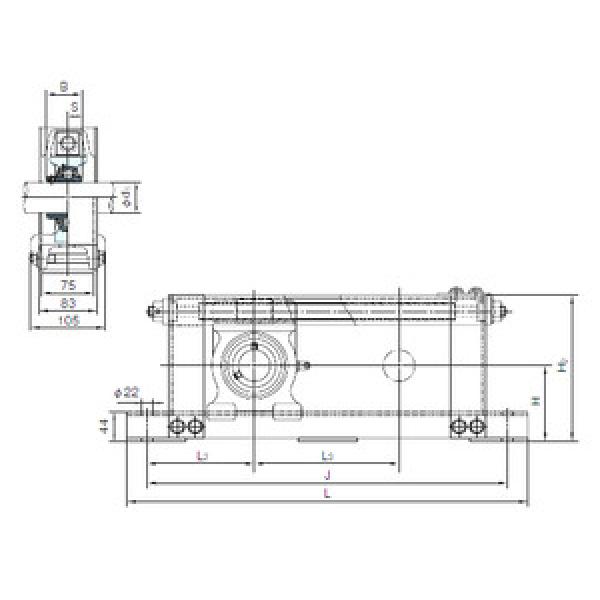 підшипник UCTU212+WU900 NACHI #1 image