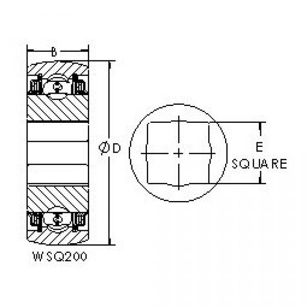 підшипник WSQ210-102 AST #1 image